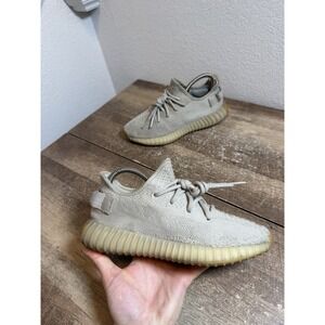 Adidas Yeezy Boost 350 V2 Sesame F99710 Low Top Size 5M 6W Shoes Sneakers